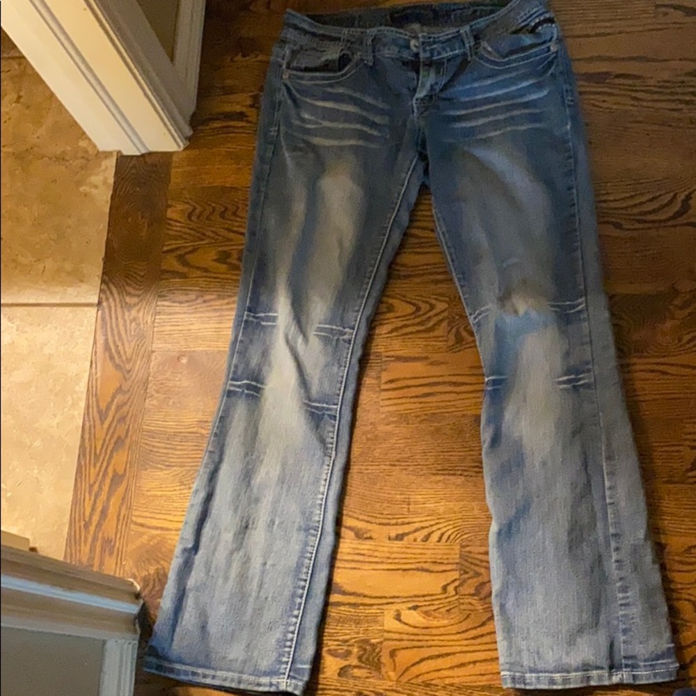 Mid rise jeans